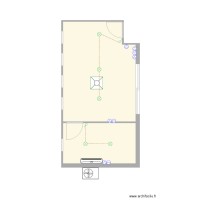 Plan DAMERY Mezzanin vestiaire