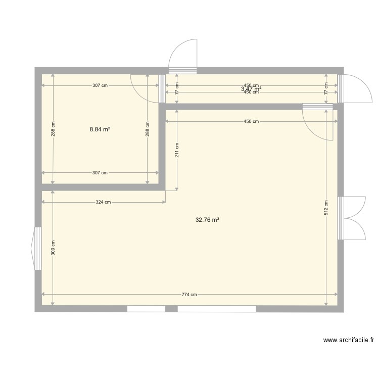 MAISON LA GRIPPIERE. Plan de 0 pièce et 0 m2