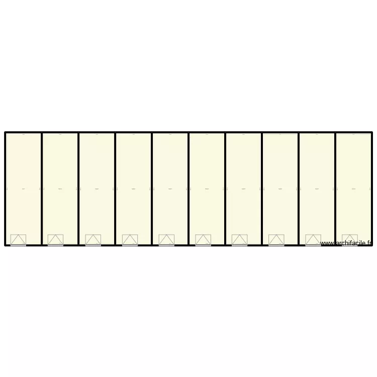 projet locaux. Plan de 