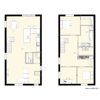 maison plan 2 etage