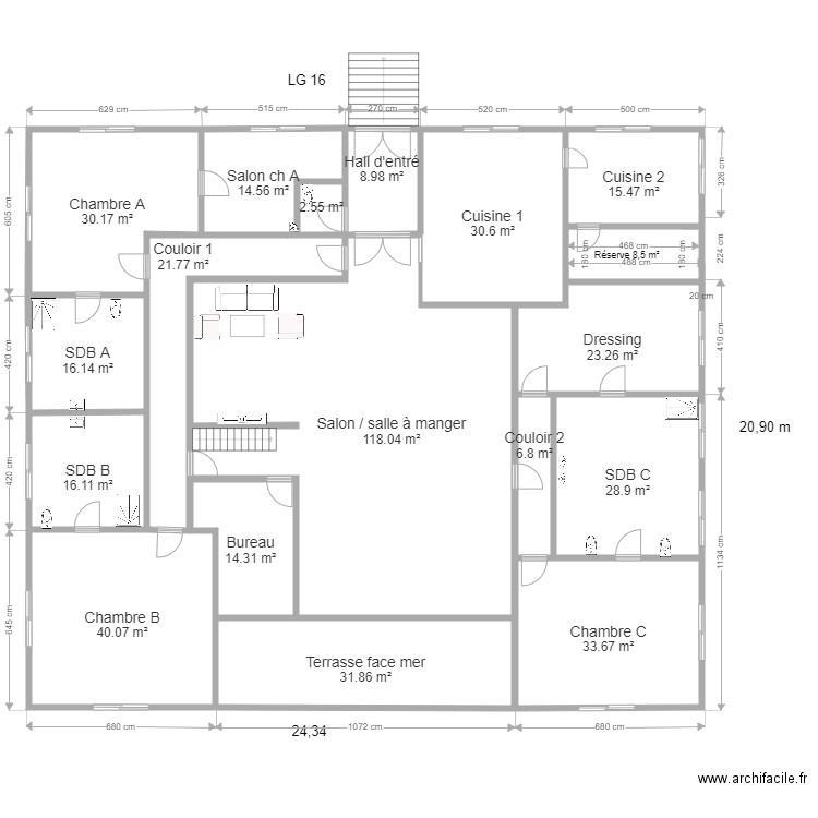 LG161. Plan de 0 pièce et 0 m2