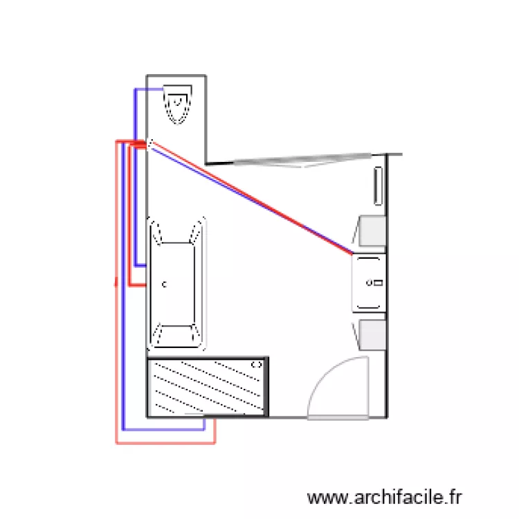 SB St&eacute;phanie. Plan de 