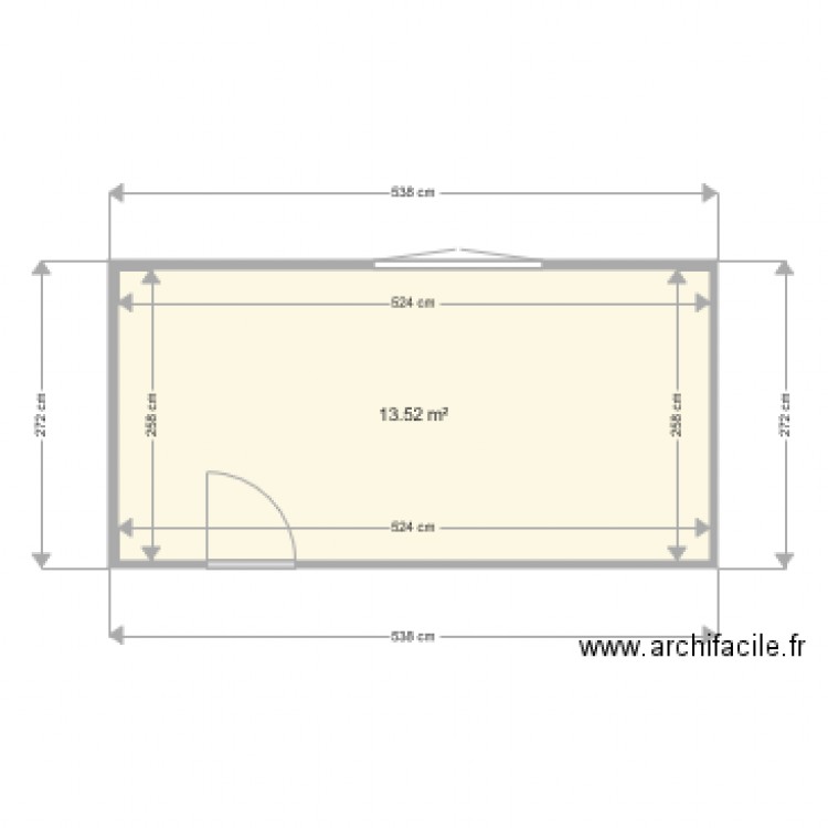 CHAMBRE 2. Plan de 0 pièce et 0 m2