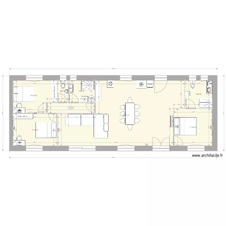fred bonne cote 3. Plan de 