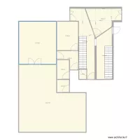 Plan Bureau Chessy RDC + bat2rel1 Sans mobilier Rel2