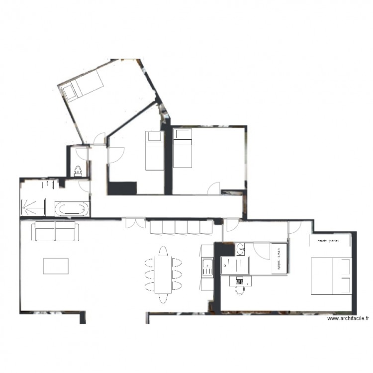 Jaures bis. Plan de 0 pièce et 0 m2