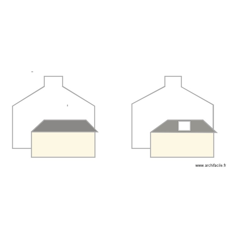 BOUT DE VILLE 1. Plan de 4 pièces et 27 m2