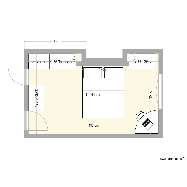 E. de V.1. Plan de 0 pièce et 0 m2