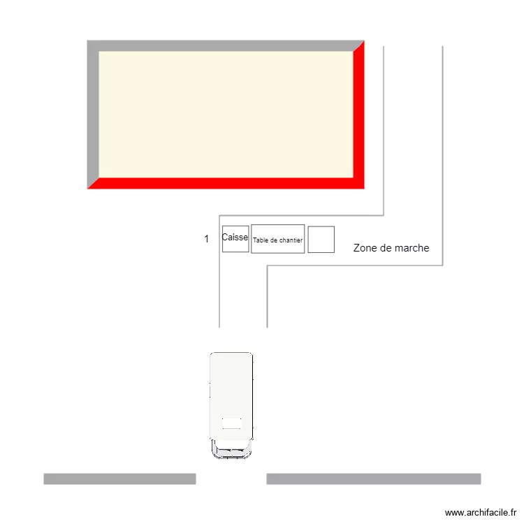 Zone intervention. Plan de 