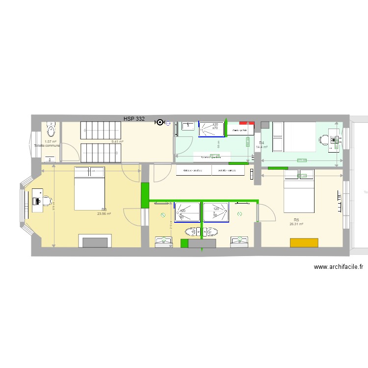 ALBERTYN . Plan de 0 pièce et 0 m2