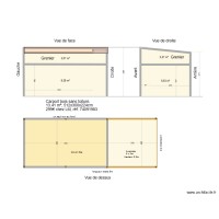 Abris jardin + extension 01