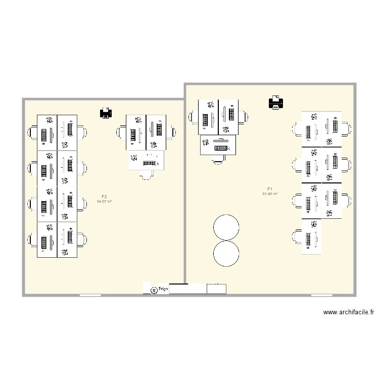 SalleF SM p. Plan de 0 pièce et 0 m2