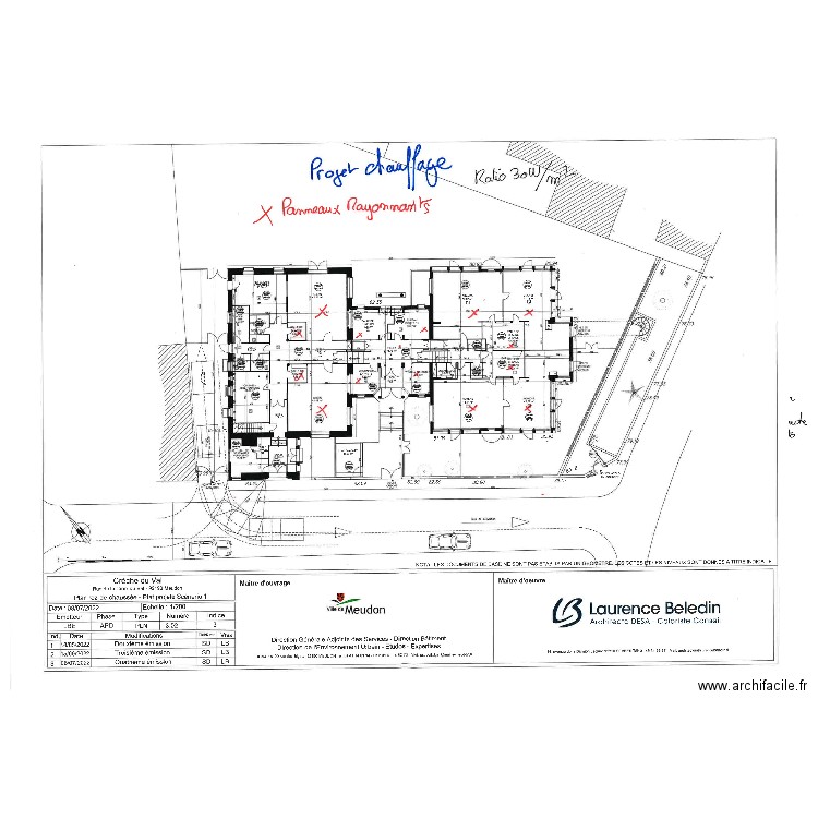 Crèche de Meudon Phase 2. Plan de 0 pièce et 0 m2