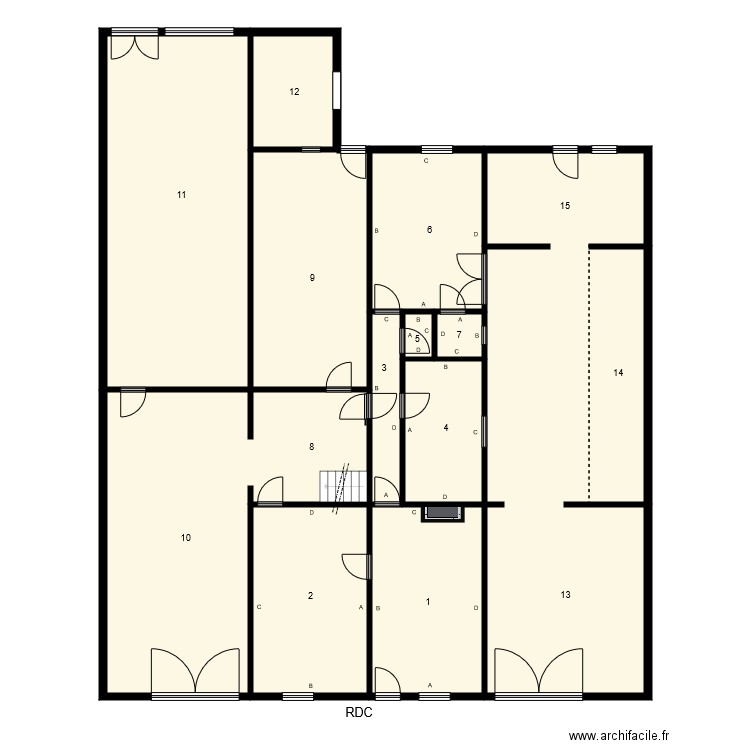 184822 PERIGNON Plomb. Plan de 0 pièce et 0 m2