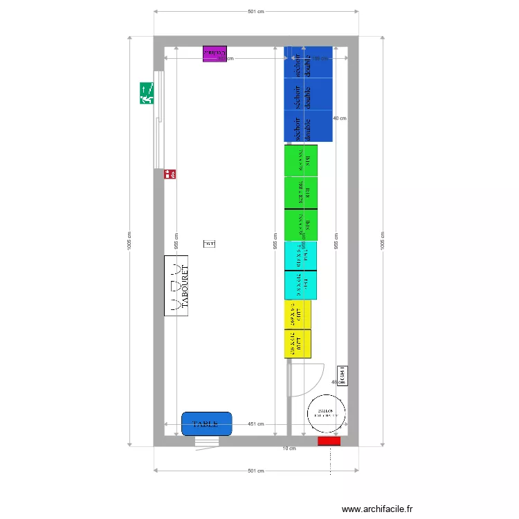 LAVERIE INTERMARCHE CHALLANS 6. Plan de 