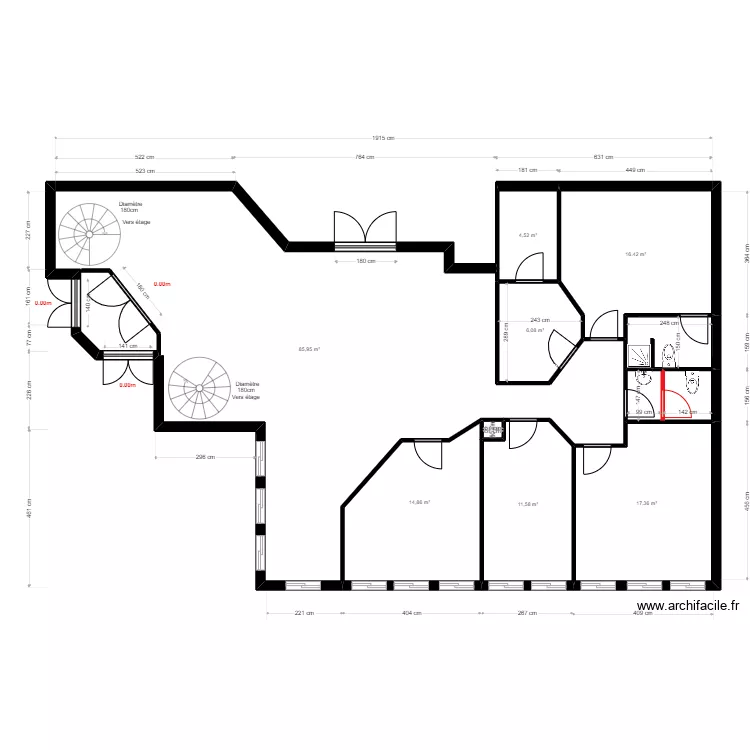 Greta Padovani RdC. Plan de 