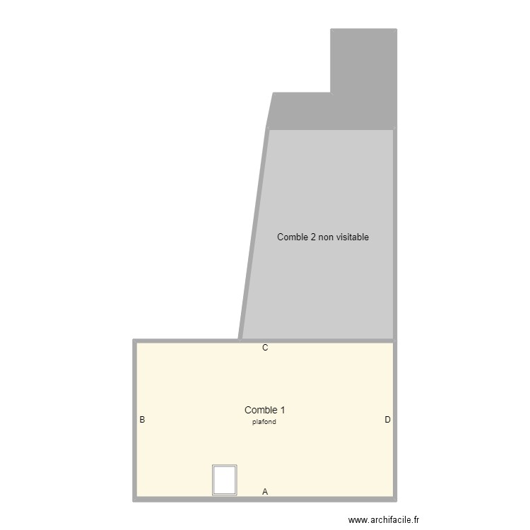 picouleau Combles. Plan de 0 pièce et 0 m2
