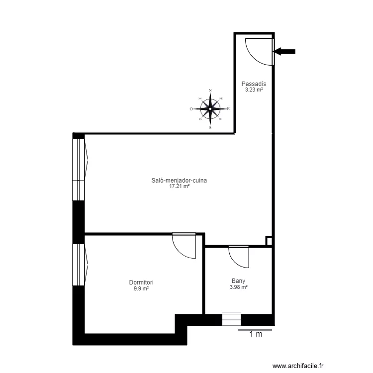 ED GRAN DUC PLANT 2 AP 3A PS DE LA CASA. Plan de 
