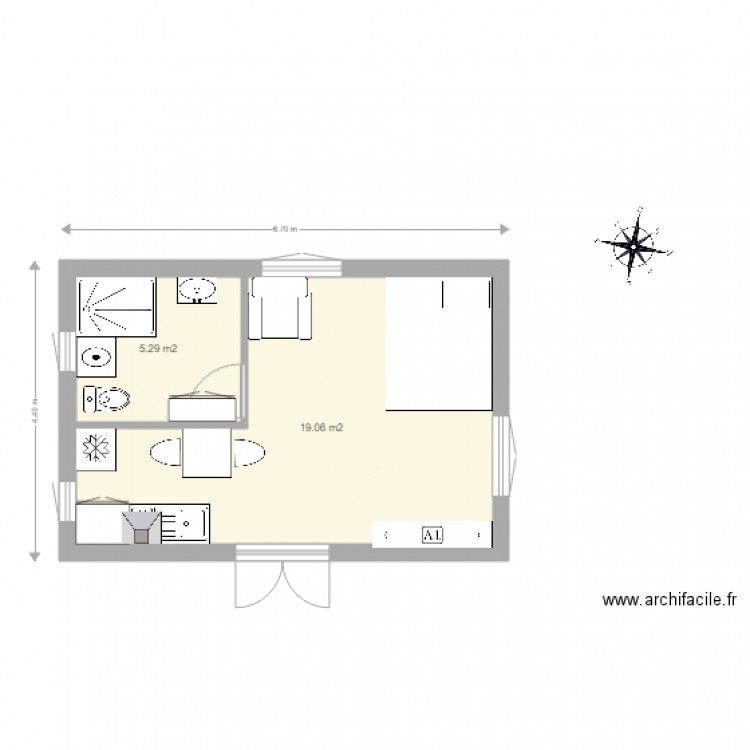 chalet Thierry 2. Plan de 0 pièce et 0 m2