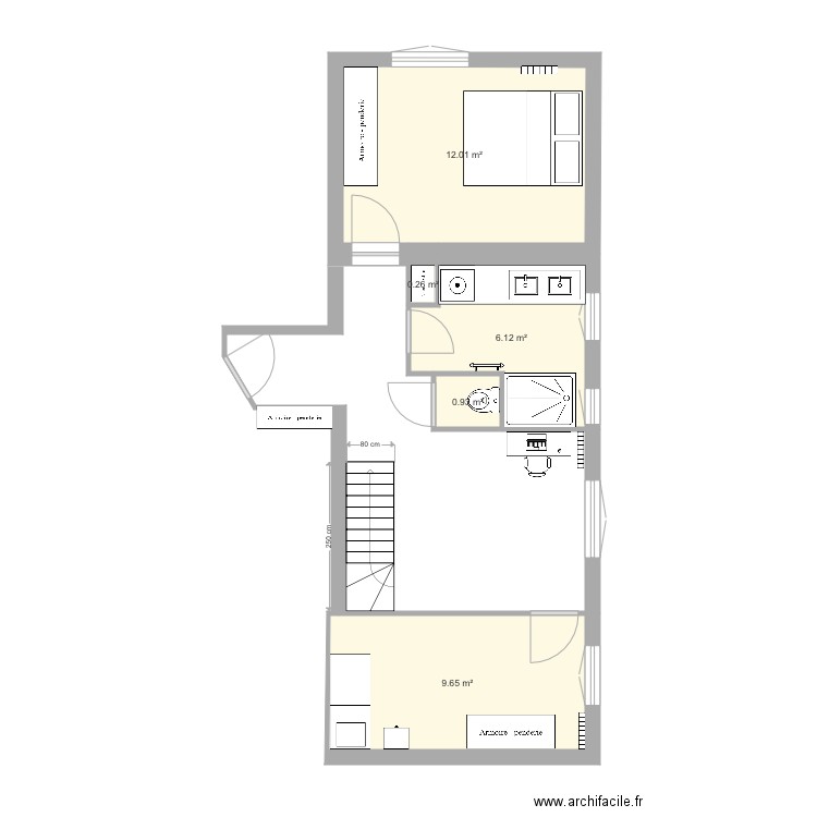 93310 2eme étage 1. Plan de 0 pièce et 0 m2