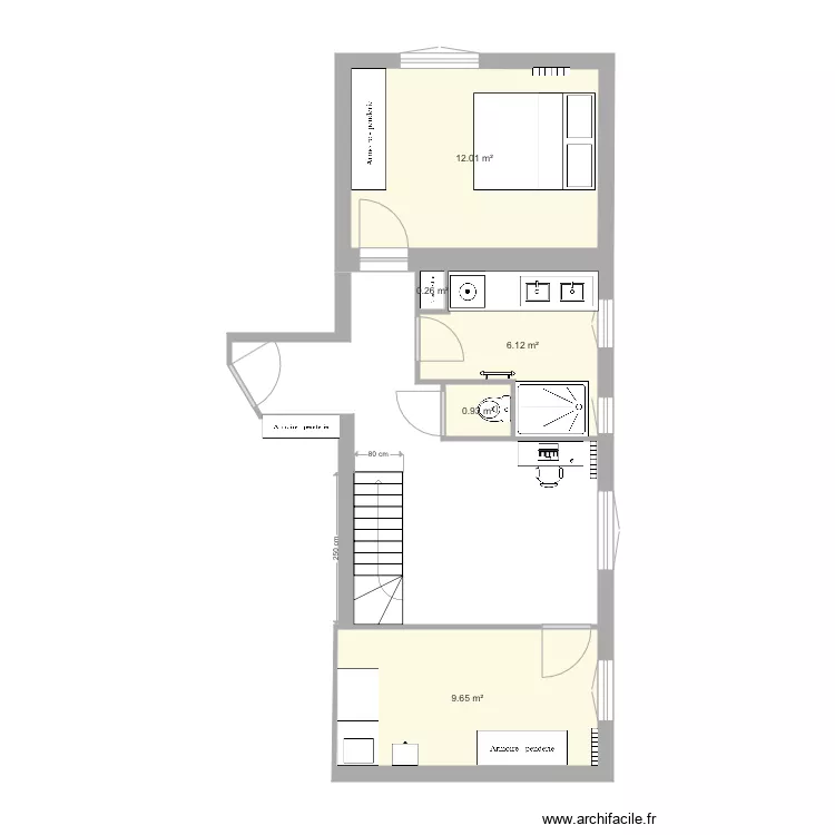 93310 2eme &eacute;tage 1. Plan de 