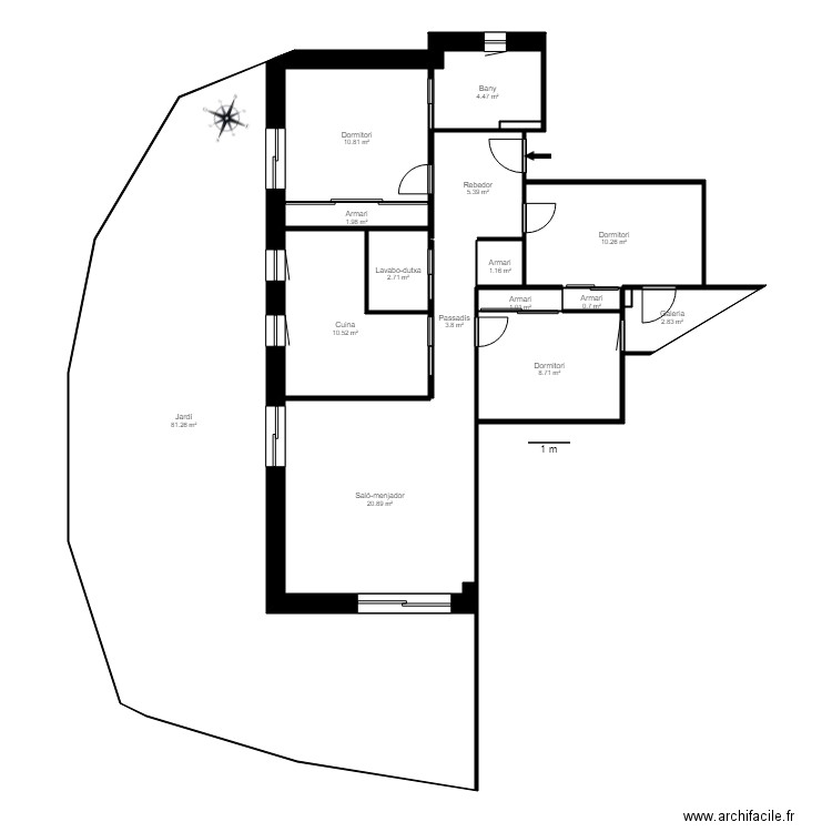 CR LA LLENGUADERA ED 1 BAIXOS 1 ENCAMP. Plan de 0 pièce et 0 m2