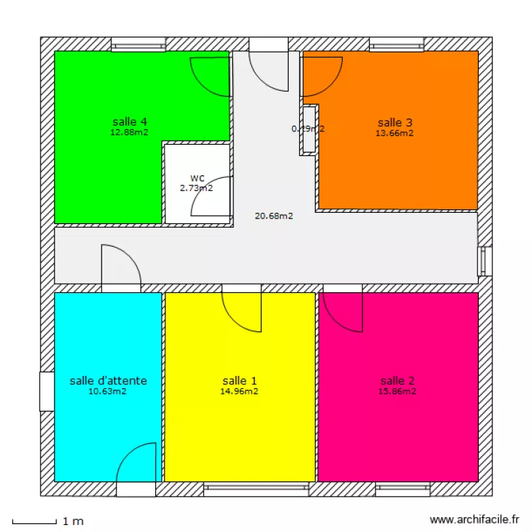 cabinet medical. Plan de cabinet medical. Plan de