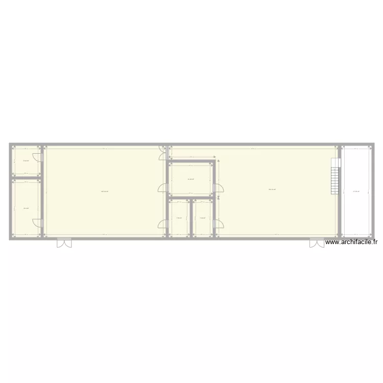 AFPA B&acirc;timent 21 RDC . Plan de 