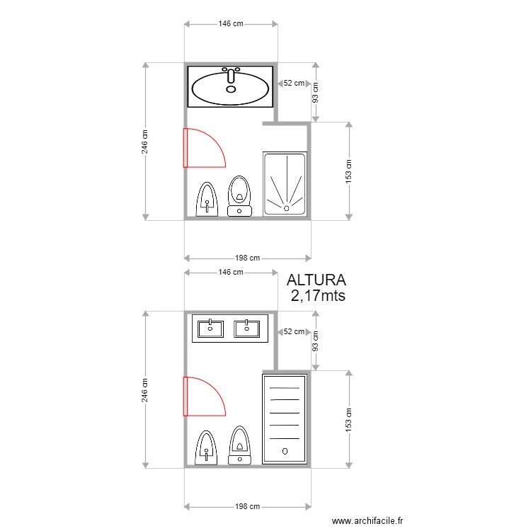 MAITE CASTELLO BAÑO GRANDE. Plan de 0 pièce et 0 m2