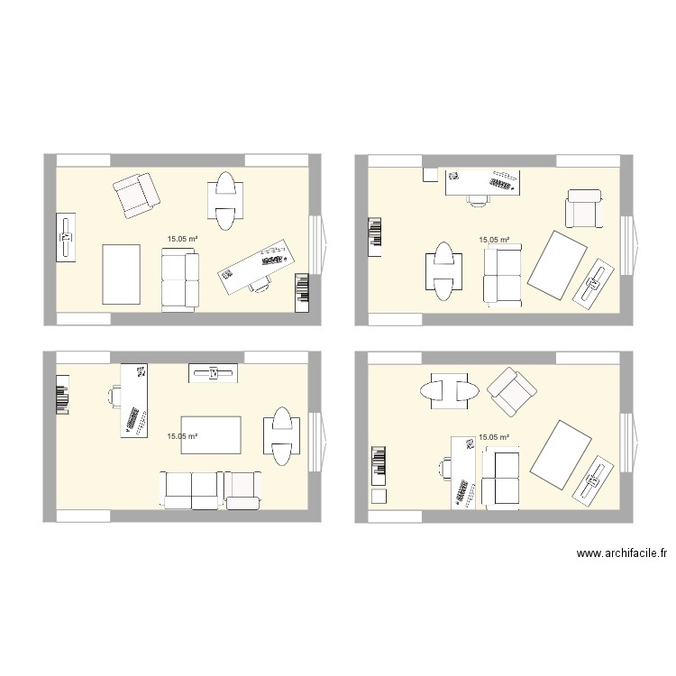 Salon. Plan de 0 pièce et 0 m2