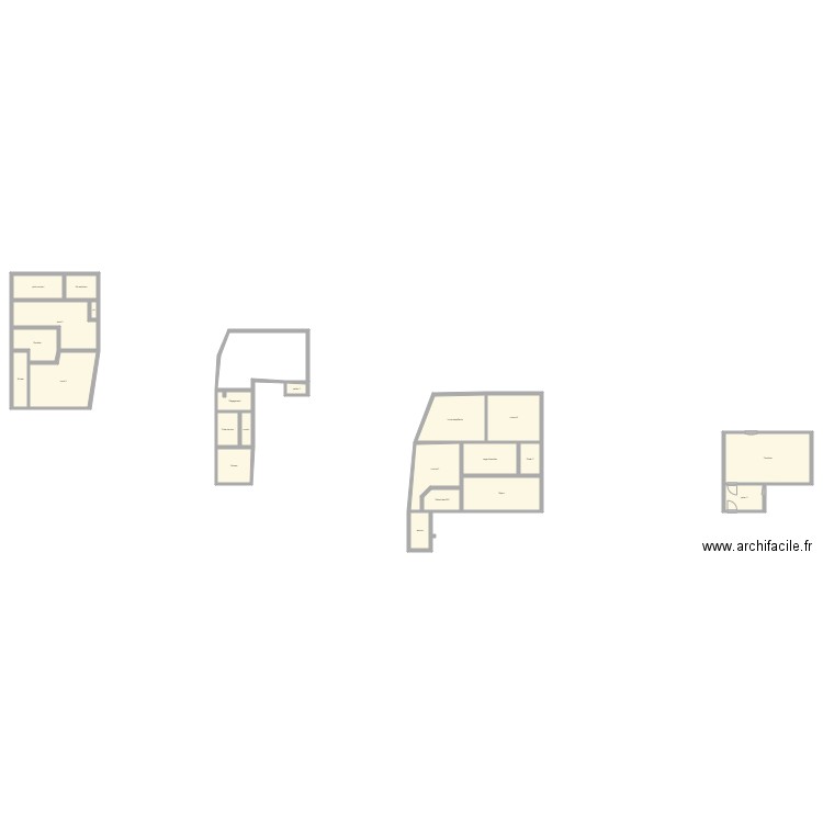 bacquet. Plan de 0 pièce et 0 m2