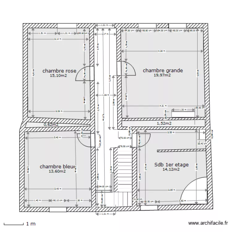 hombourg_1etage_sdb1. Plan de 