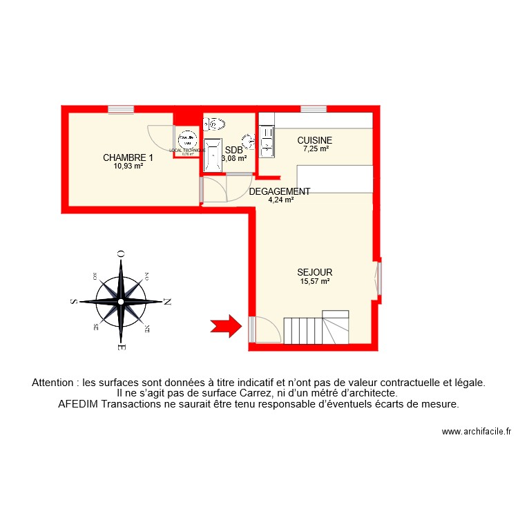 BI 6323 RDC. Plan de 0 pièce et 0 m2