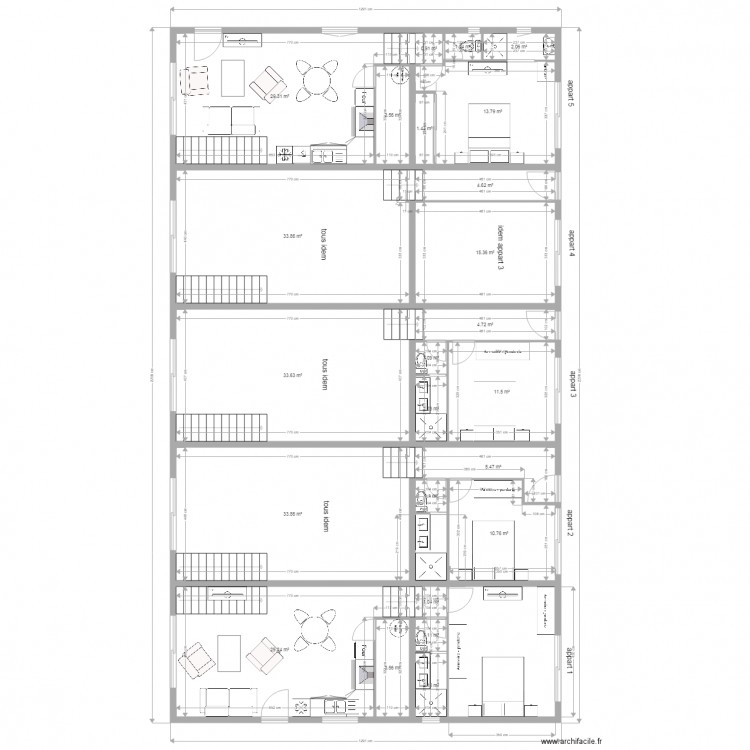 rdc sci 2. Plan de 0 pièce et 0 m2