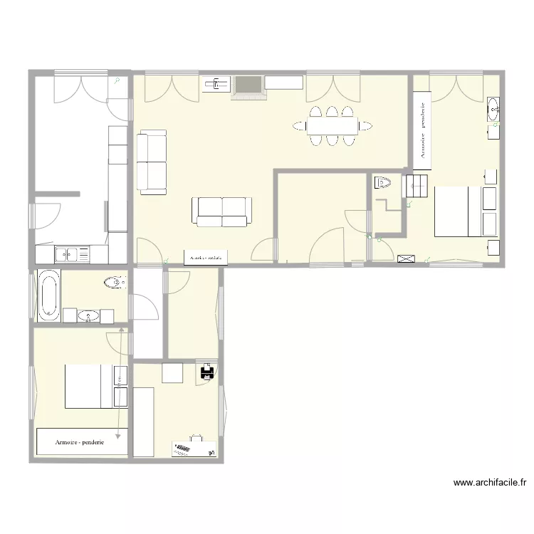 plan &eacute;tage   . Plan de 