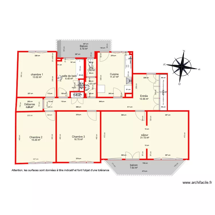 BI 5258 cot&eacute;. Plan de 