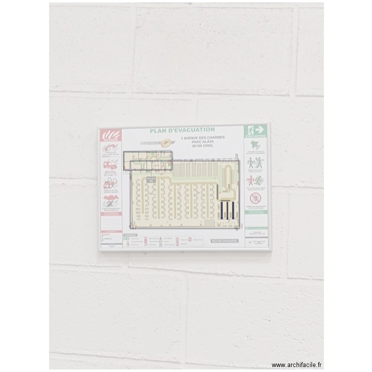 creil mf. Plan de 0 pièce et 0 m2