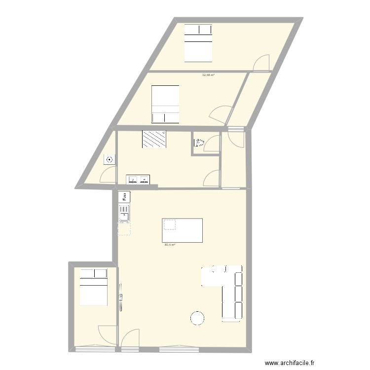 maison 33c. Plan de 0 pièce et 0 m2