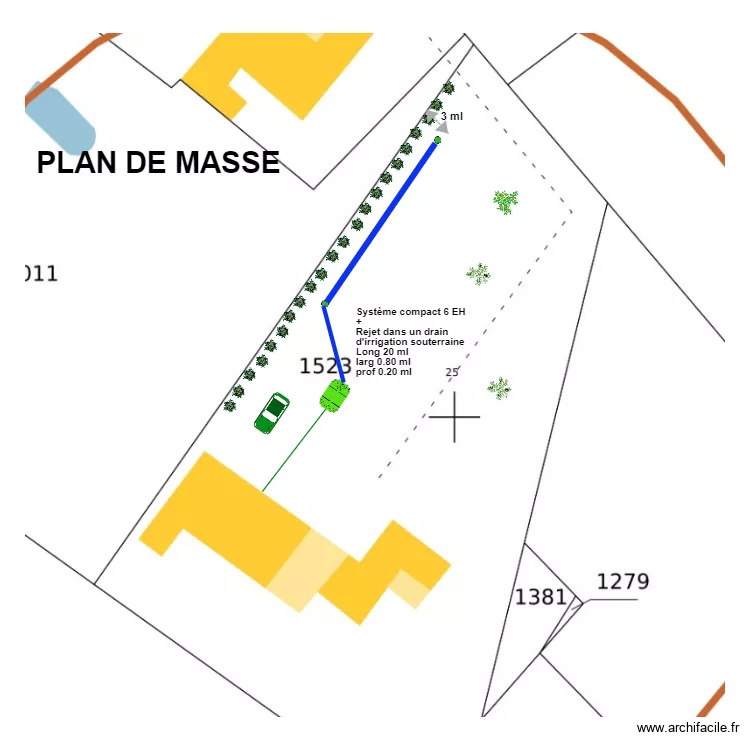 legavre-murat. Plan de 