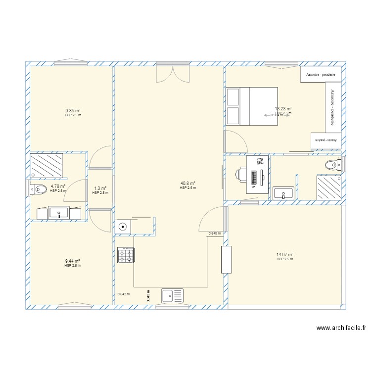 st esprit lot 1. Plan de 0 pièce et 0 m2