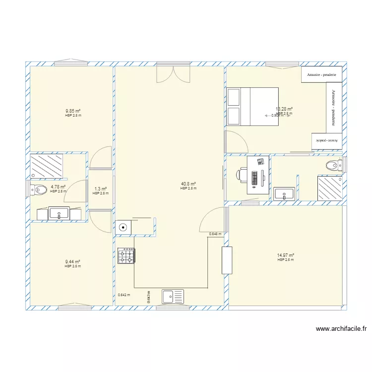 st esprit lot 1. Plan de 