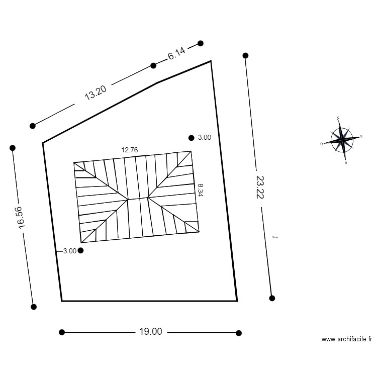 PLAN DE MASSE 3. Plan de 0 pièce et 0 m2