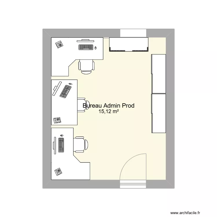 catherine.gerard@abbvie.com. Plan de 1  et 15 m²