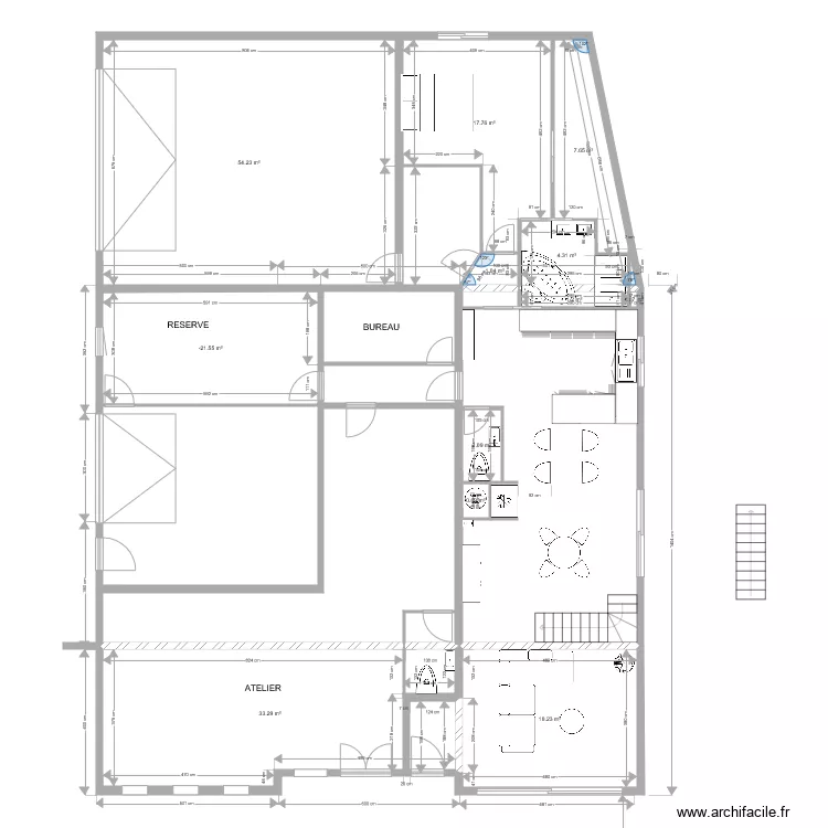 maison La Chapelle Chauss&eacute;e 6. Plan de 