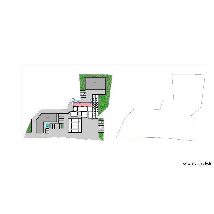 PETROL STATION / LAYOUT GROUND FLOOR. Plan de 18 pièces et 1314 m2