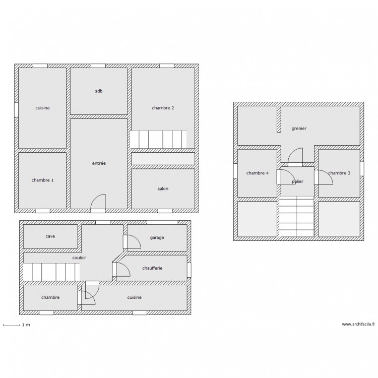 hernja. Plan de 0 pièce et 0 m2