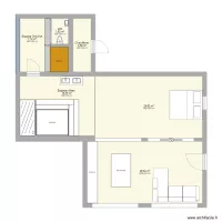 Love Room - Pouanc&eacute; - Plan initial 