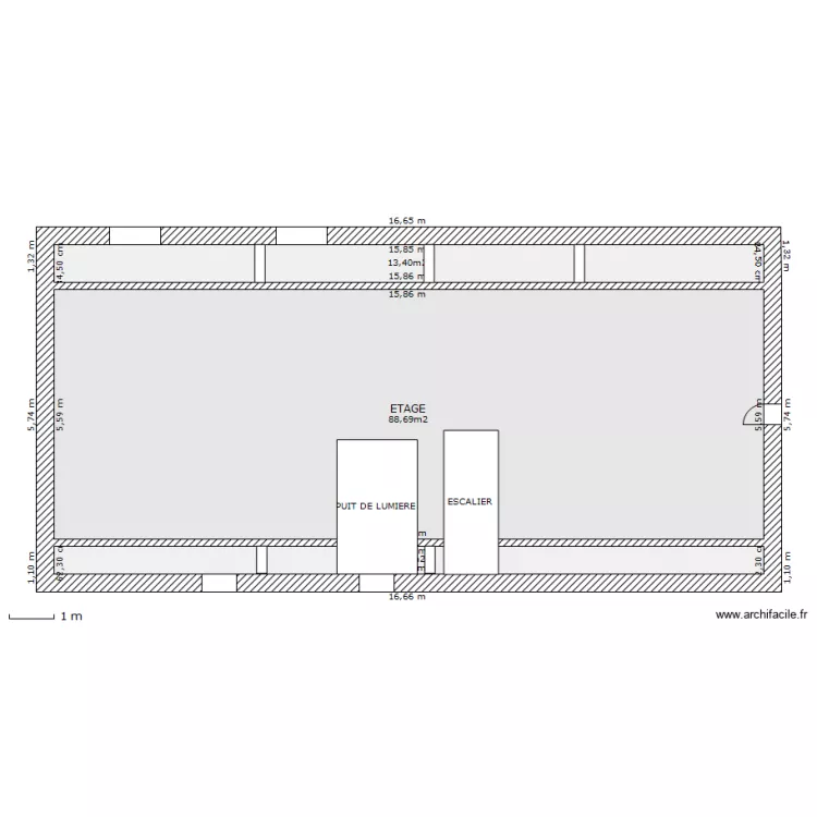 ETAGE FINAL. Plan de ETAGE FINAL. Plan de