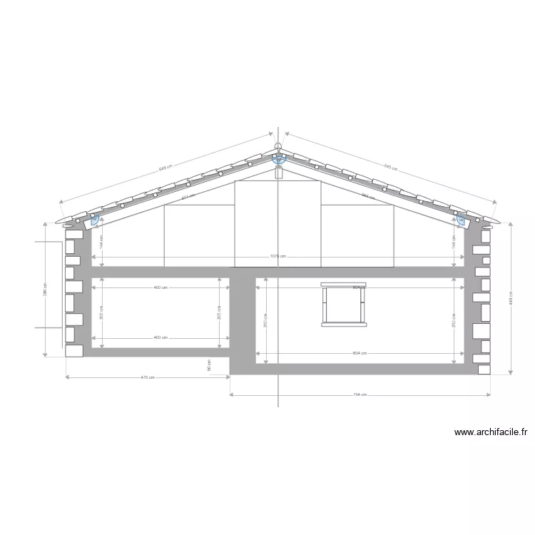 BERGERIE PIGNON OUEST 11. Plan de BERGERIE PIGNON OUEST 11. Plan de