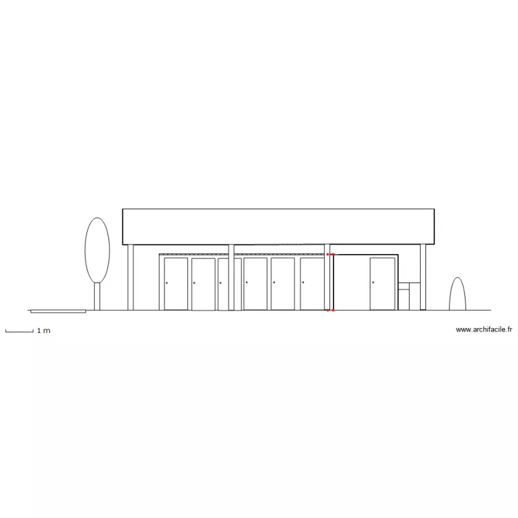 Sanitaire 2013 coté 1 plan paysager. Plan de Sanitaire 2013 coté 1 plan paysager. Plan de